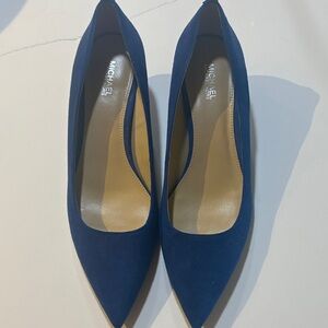 MICHAEL Michael Kors Navy Pointed Toe Pumps
